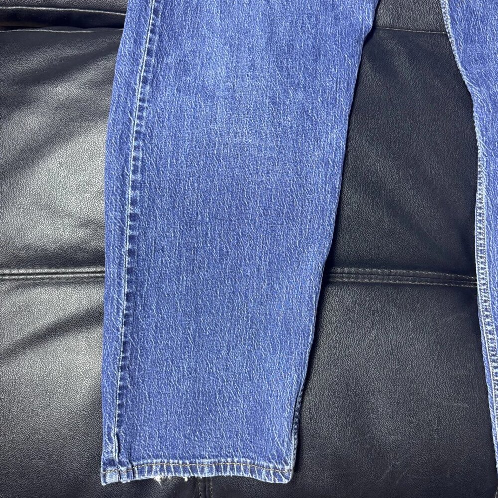 Levi's 505 Men's Straight Leg Jeans Blue Denim Regular‎ Fit Medium Wash W44 L30 - Picture 8 of 14